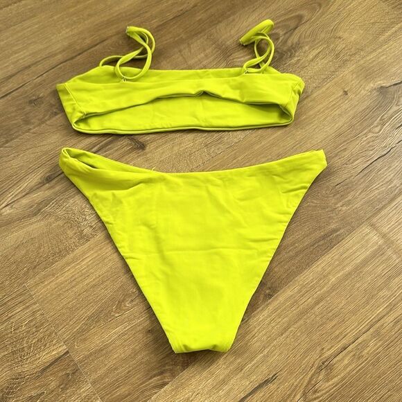Mara Hoffman green bathing suit - Picture 2 of 2